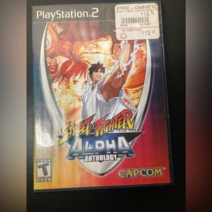 Capcom’s Street Fighter Alpha Anthology (PlayStation 2) (Manual included)